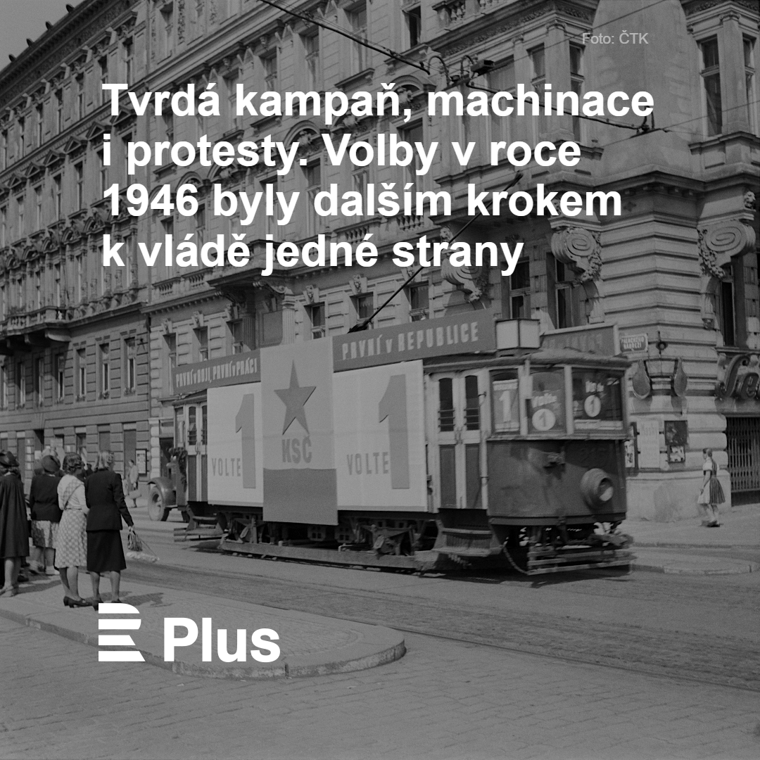 CRoPlus's tweet photo. Měly to být první demokratické volby po válce. Bohužel možnosti hlasování byly omezené. Voleb se v roce 1946 mohly zúčastnit pouze strany Národní fronty. Nepočítalo se se vznikem opozice a hlasovat mohli převážně jen Češi a Slováci.🔗 https://t.co/Ud7Ugx288t #HistoriePlus https://t.co/0V0WvHFNNI
