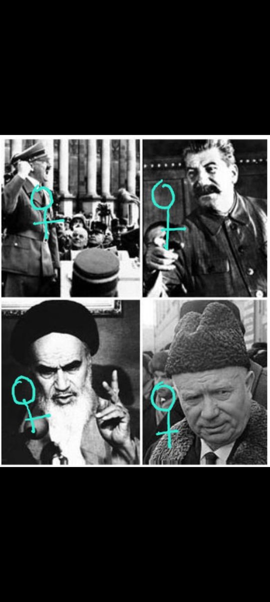 vincent_zegel's tweet photo. @HistoricalWWII Because it made Hitler look unreasonably rejected, which manipulated the masses to choose Hitler. Both Hitler and Churchill were ofcourse Transgender Fascists: enemies in public, partners in private, like all the Rome Masonic Transgender Fascist massmurderers are
#PatternNoticer https://t.co/0yKqC0OK5W
