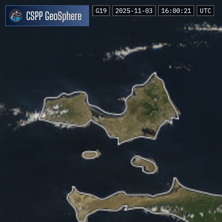 Seguimos con buen tiempo atmosférico sobre Nueva Esparta. Muy bajas las probabilidades de precipitaciones para el resto de la jornada de hoy. Se mantiene el aire seco y estable en niveles medios de la tropósfera. Viento en rachas ocasionales.

#03nov 12:20 pm