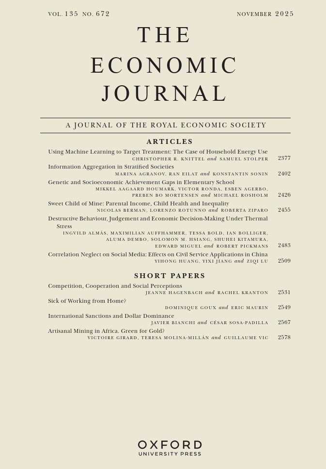 The Economic Journal tweet media