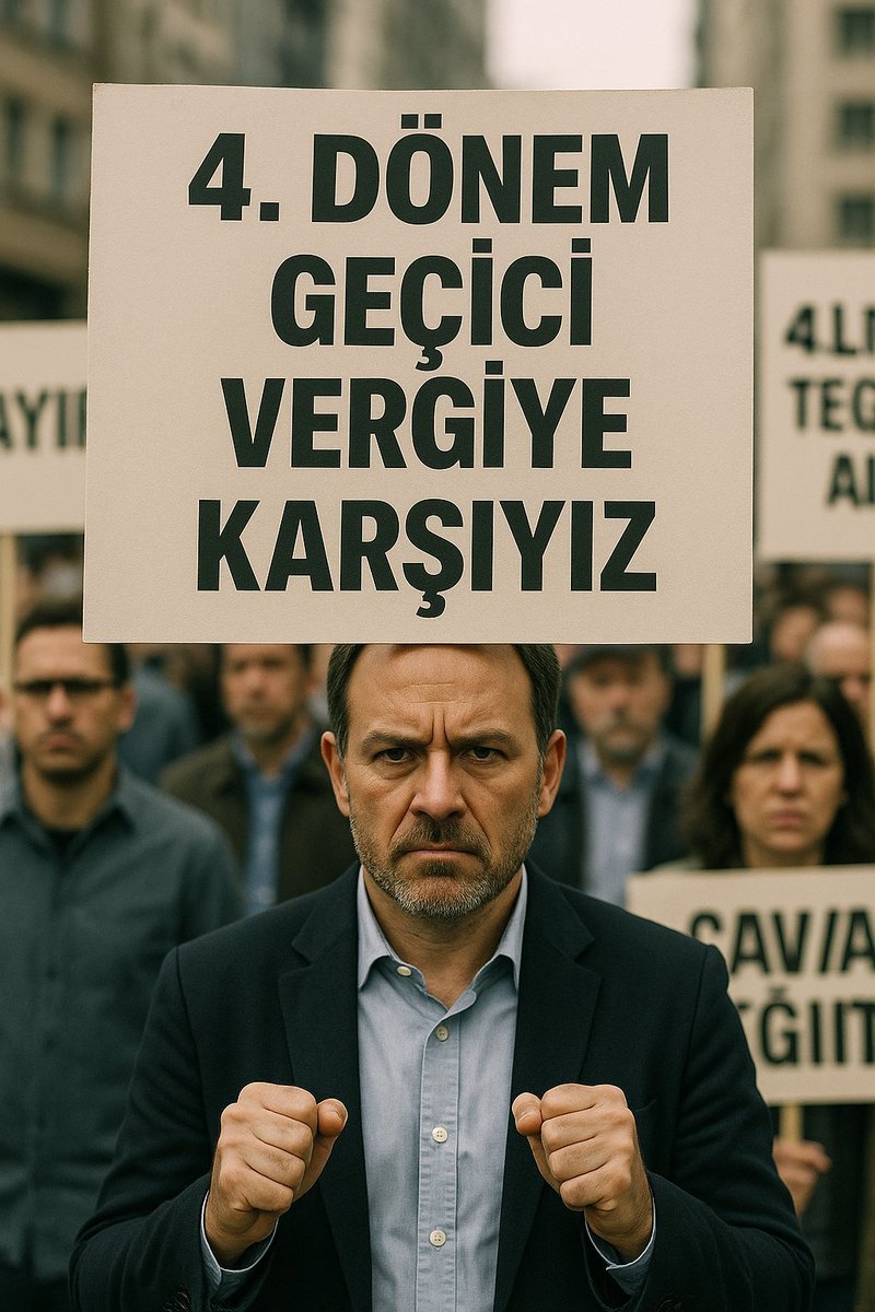 #GeçiciVergi 
4. Dönem Geçici Vergiye Karşıyız...
.
.
<a href="/MuhasebeBT/">Muhasebe Bilenler</a>