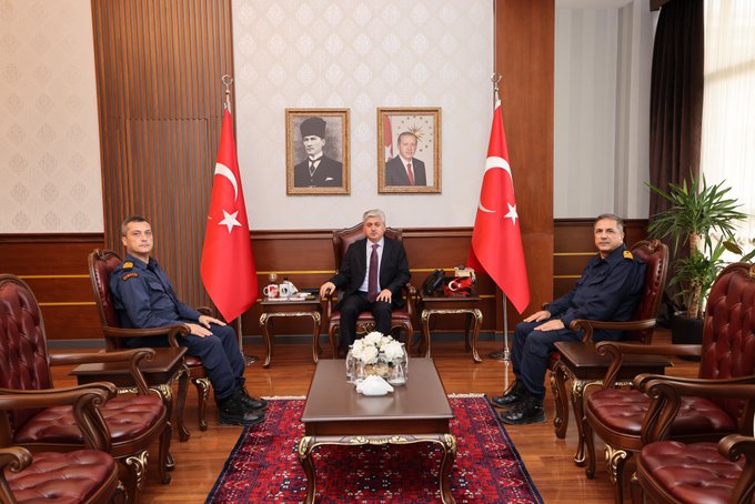 Sakarya Valisi Rahmi Doğan, Güvenlik Üst Düzey Komutanları ile Buluştu