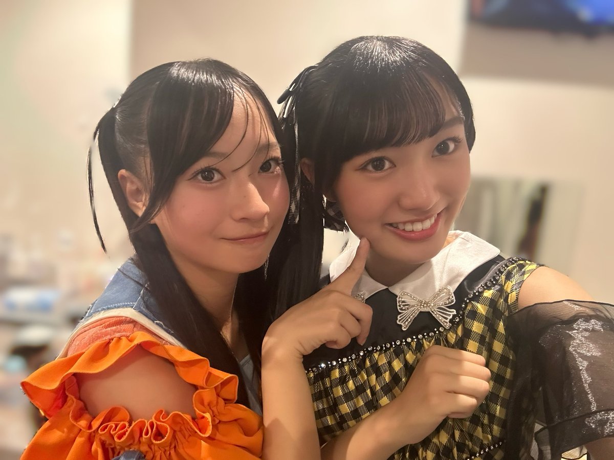 #スタプラ研究生 のみうちゃんとりんなとも撮ったよ🫶
もあなちゃんと3人で踊ってる姿がとっても素敵でした🥹‼︎
お疲れ様〜！！
#黒坂美羽 ちゃん #嶋田莉奈 ちゃん