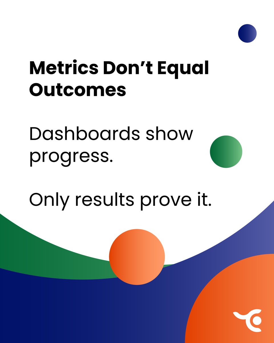 TriColorInitia's tweet image. Stop tracking what’s easy.
Start measuring what matters.

#OutcomeDriven #AutomationStrategy #TricolorInitiatives