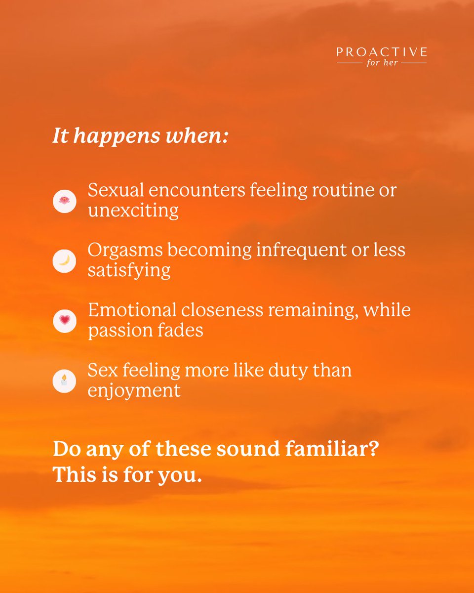 Team_Proactive's tweet image. When the spark fades, connection doesn’t have to. Our 5-week Pleasure Program is designed to help couples rediscover desire and closeness.
Book your confidential screening call — link in bio. 🤍

#pleasureprogram #Pleasure #sexualhealth #proactiveforher #longtermrelationship