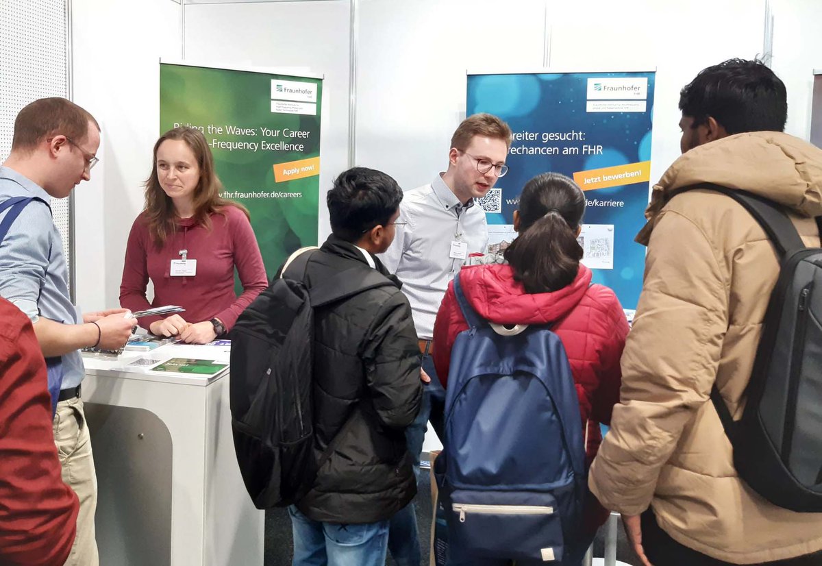Fraunhofer_FHRe's tweet image. Visit us on November 5th from 9:30 AM to 4:30 PM at booth F02 at bonding Aachen 2025! 📅🎉 We have exciting career opportunities in #R&amp;amp;D and look forward to meeting you! 👩‍🔬 #bondingAachen #RadarTechnology #HighFrequencyPhysics #Fraunhofer