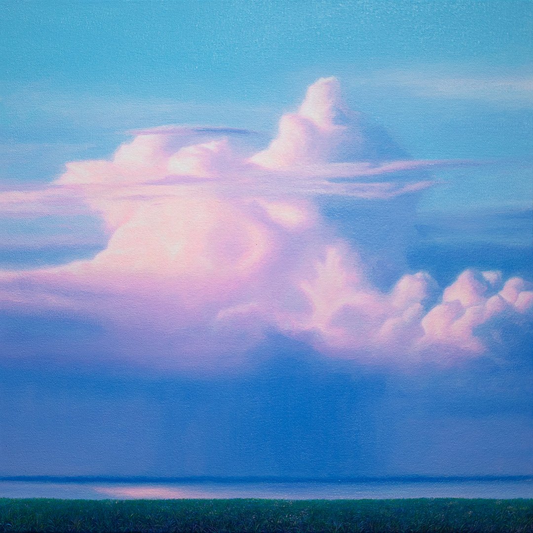 " คลาย "

oil on canvas 
size 50 × 50 cm.
2025.10.23

#art #artist #artworks #painting🎨 #paintings #paint #painter  #oilpainting #oiloncanvas #contemporaryart #visualart #modernart #realism #impressionism #landscapepainting #skyscapepainting #landscape #skyscapepainting