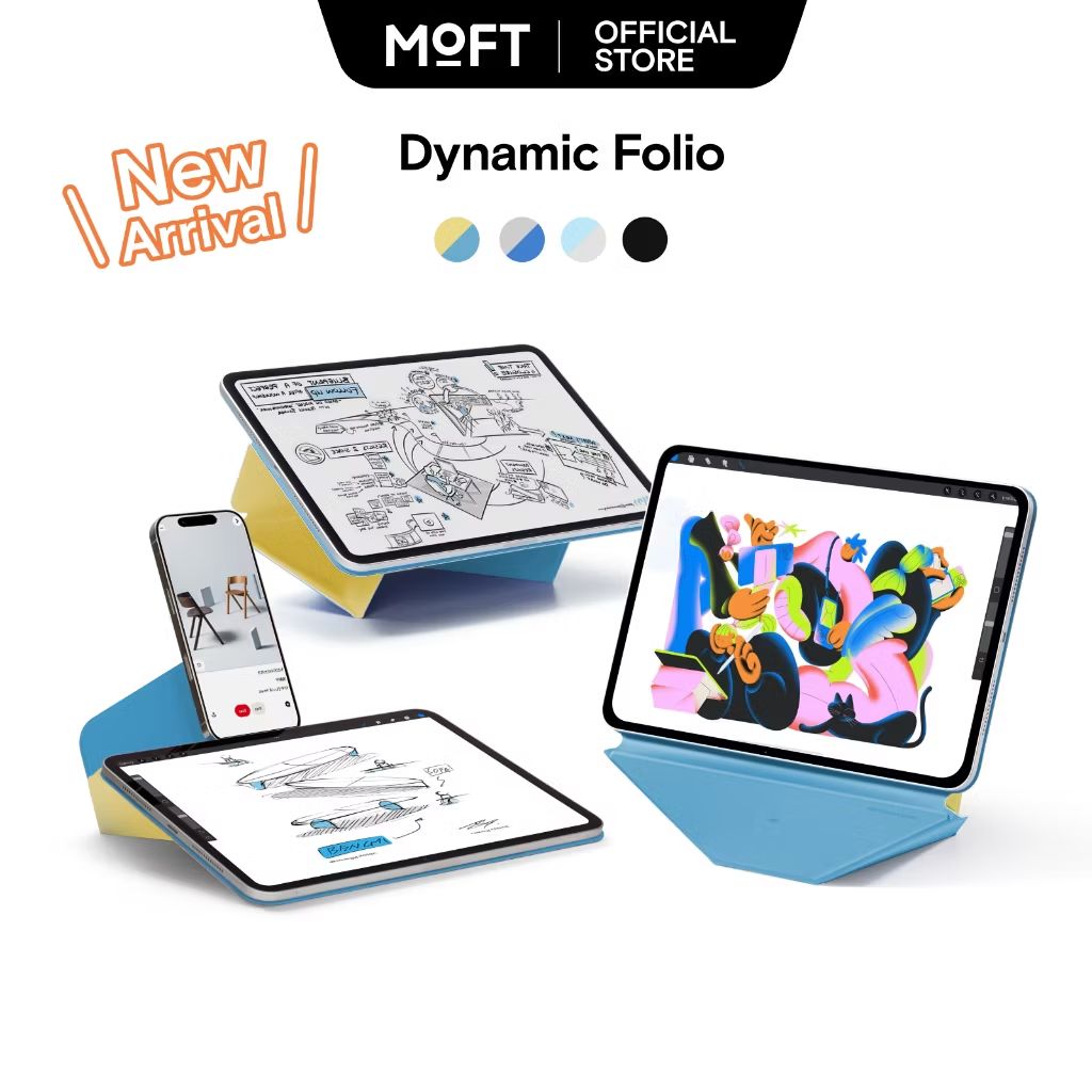 mikocen's tweet photo. Just got my iPad mini (A17 Pro) a week ago and here's an awesome case for you to check out:

MOFT Dynamic Folio for iPad Air 11'' M2/M3 &amp; Pro 13'' M4  &amp; iPad mini 7 (2025) for ₱2,060 - ₱3,650. Get it on Shopee now! https://t.co/8wTgxKqqOx https://t.co/UuaPlSjuMf