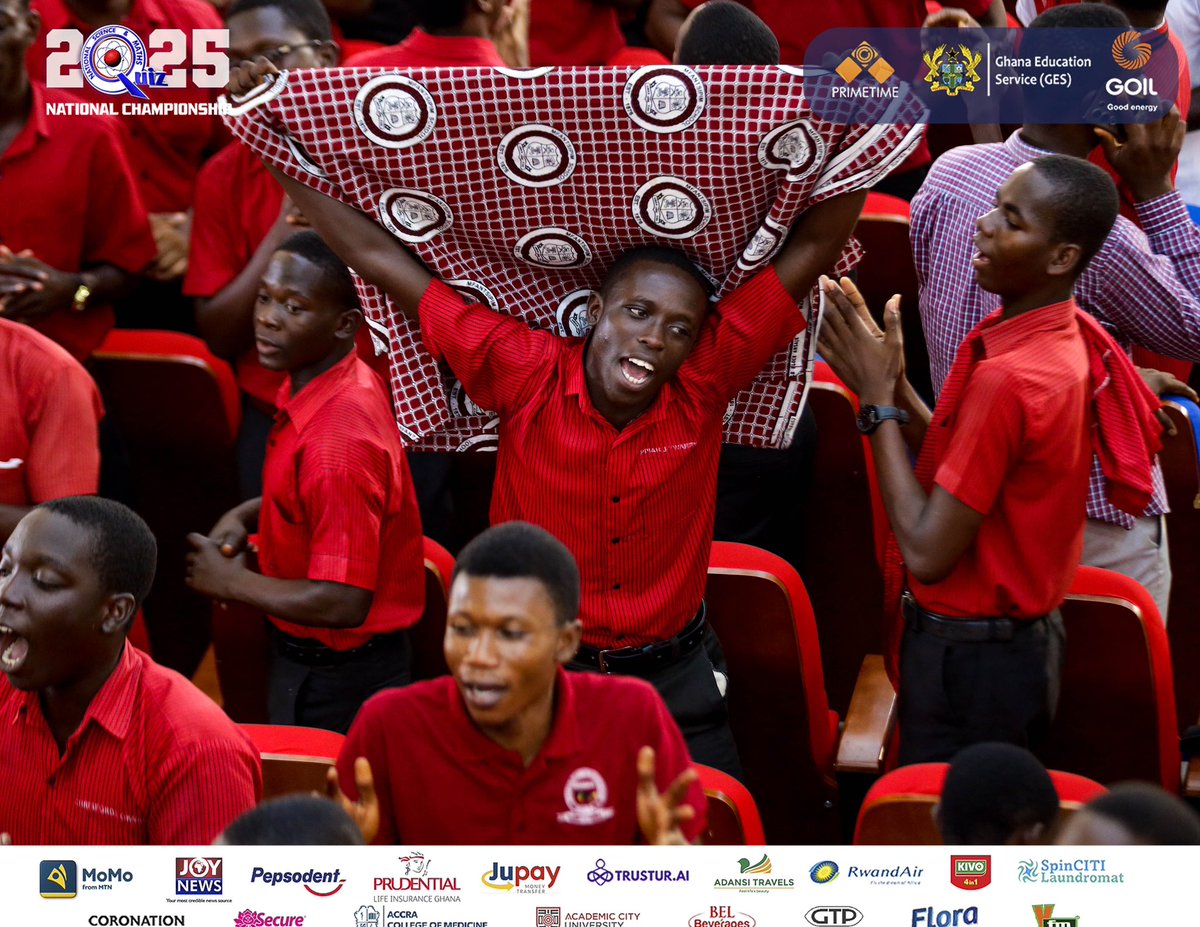 NSMQGhana's tweet image. The first SHS in Ghana have once again proven why they’ve been relevant since 1876! 
This is how you capture moments, this is how you feature in the history lessons! 
The citadel of education has spoken.
Rejoice James Picot, take that sigh of relief Rev. Ebenezer Aidoo.
For all…