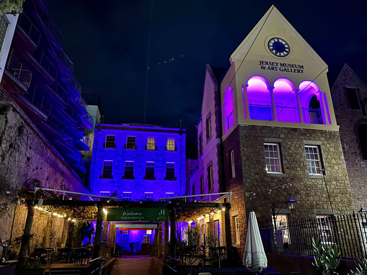 JerseyHeritage's tweet image. #JerseyMuseum will be bathed in purple light tonight (4th) to mark #PurpleTuesday, an international day aimed at improving customer service for #Disabled people and their families.

#Accessibility #Tourism #Hospitality #JerseyCI @VisitJerseyCI @Cirsty_ @GovJersey @PurpleTuesNov