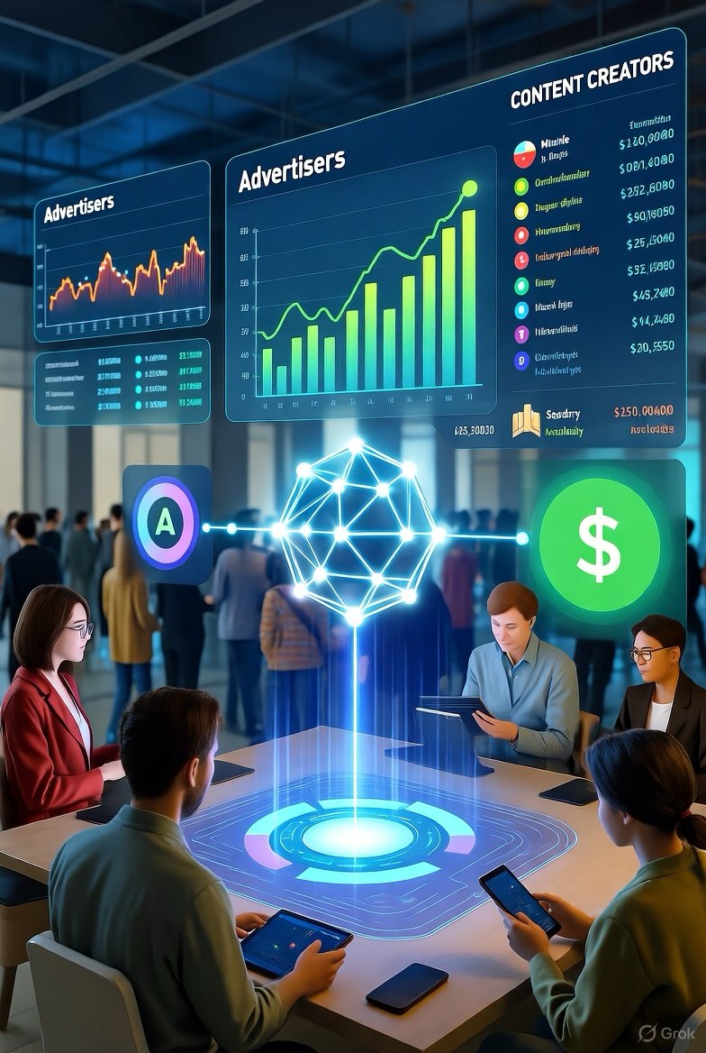 WEB3ADS_INC's tweet image. In 2025, the Web3 advertising market is projected to grow to $50 billion. #WEB3ADS, a platform dedicated to self-media monetization, is leading this &quot;advertising democratization&quot; movement.
Whether you&apos;re an advertiser, content creator, or project owner, give their self-service…