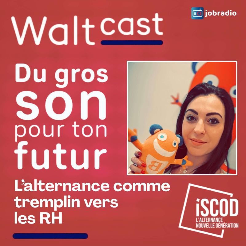 Jobradio_emploi's tweet photo. Dans le #podcast #Waltcast de @Walt_Community les #alternants partagent leur expérience. Aujourd'hui c'est Carla en Master Management des #RH & Projets #RSE à l’#ISCOD qui nous parle de son #alternance chez #Babychou Services. Bonne écoute sur #Jobradio.
👉https://t.co/AH7fRya5XR https://t.co/BGZaLufpKT