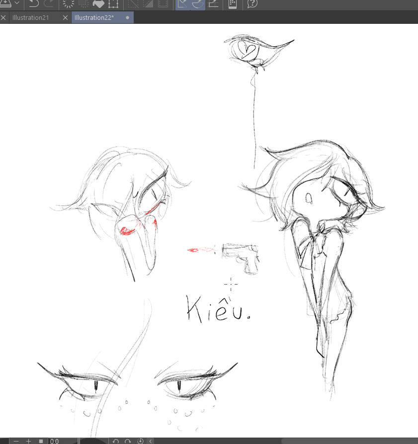 LCB_Kieu's tweet photo. //doodles of him https://t.co/ZalmO5BTdx