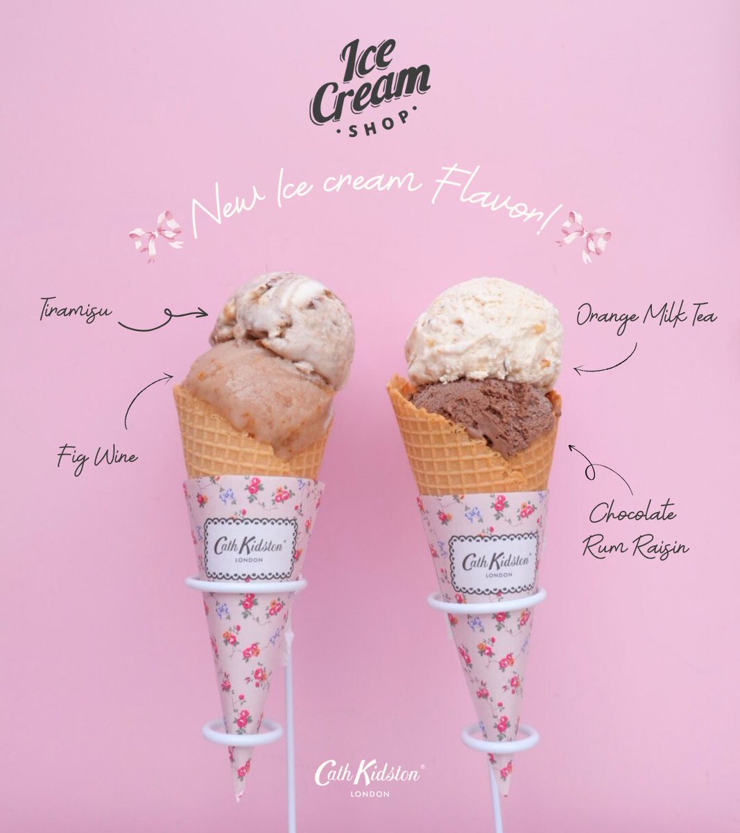 🎀𝑵𝒆𝒘 𝑰𝒄𝒆 𝑪𝒓𝒆𝒂𝒎 𝑭𝒍𝒂𝒗𝒐𝒓🎀 Cath Kidstonのアイス