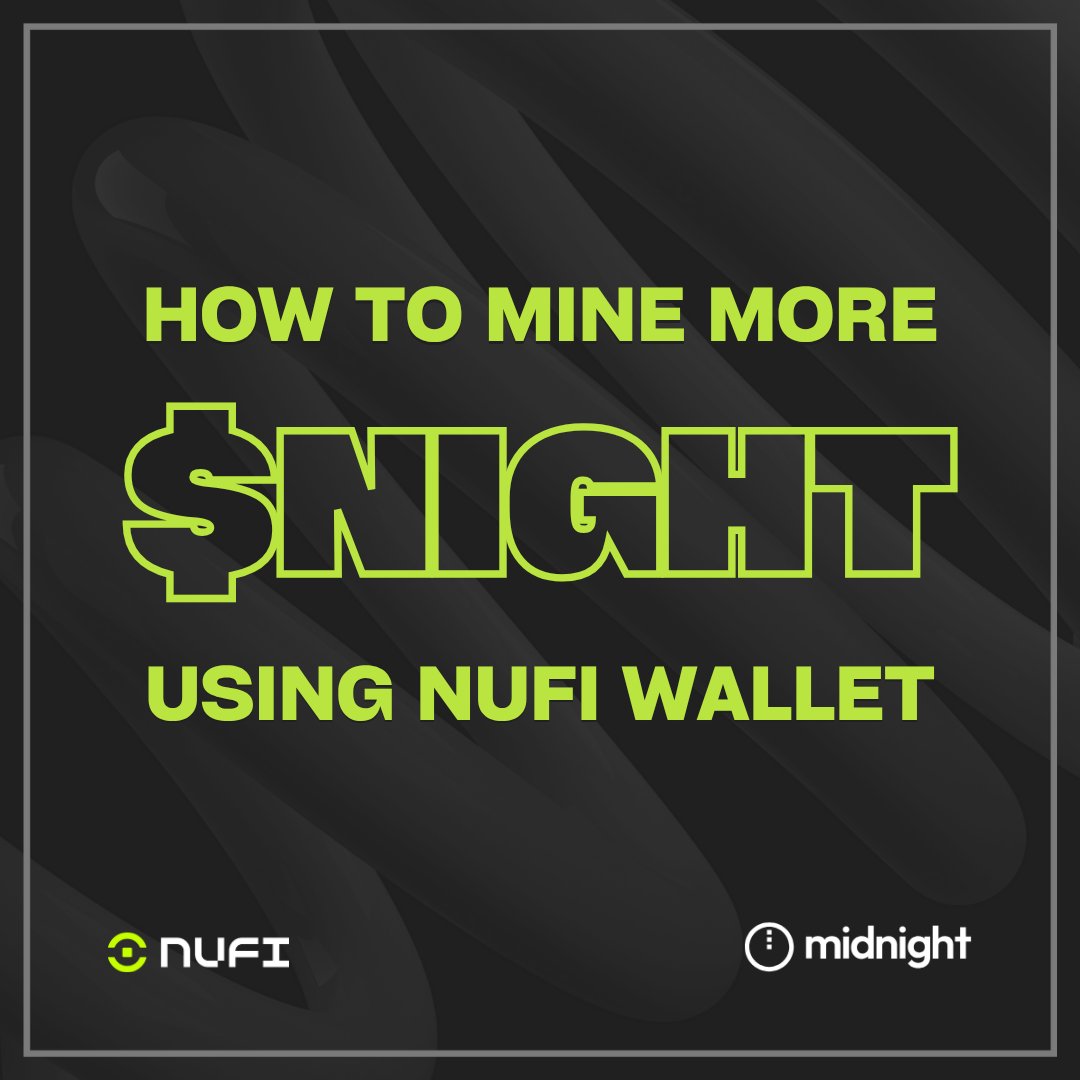 NUFI Wallet tweet media
