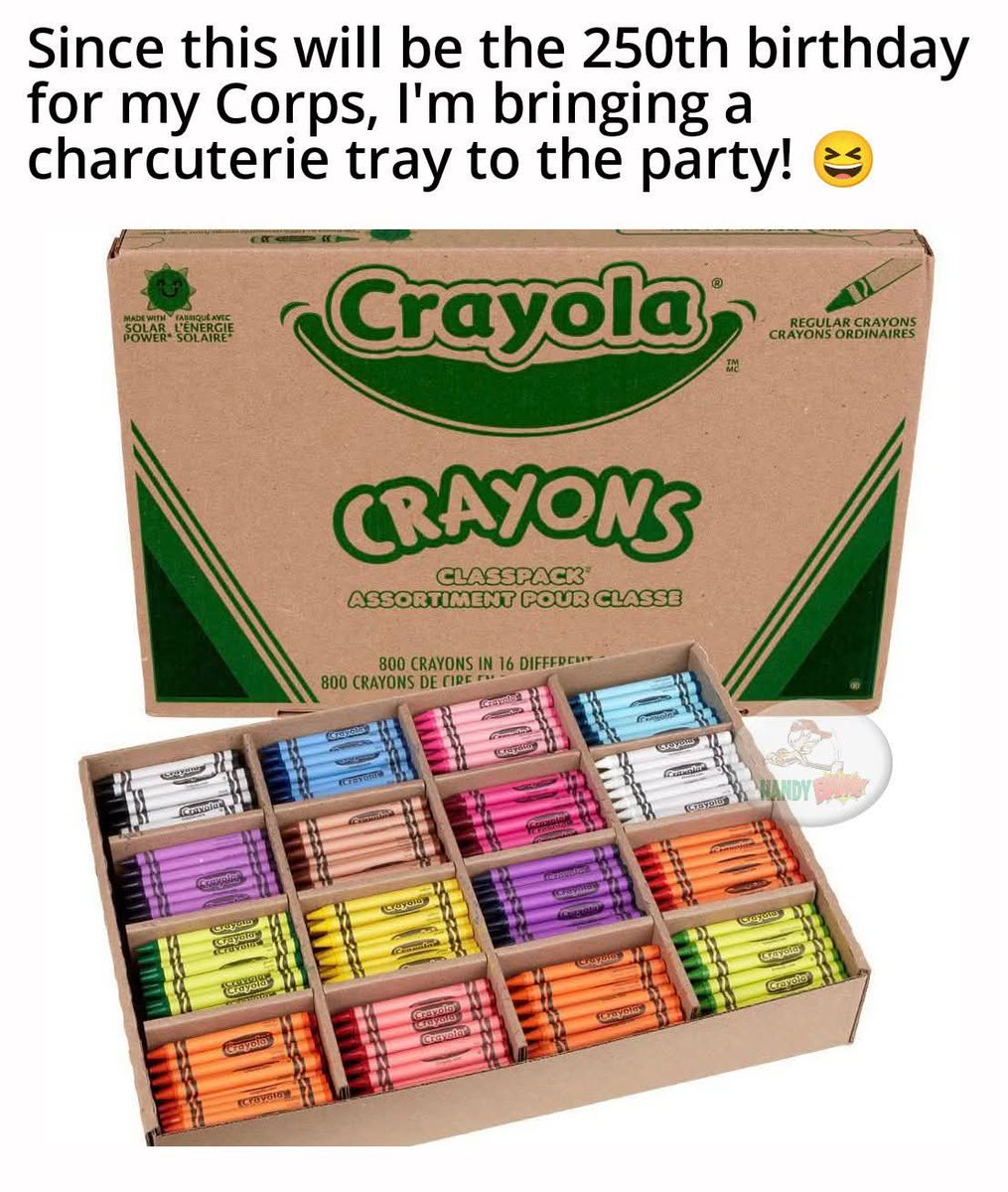 Gm 6 days and a wake up y'all 😉
Semper Fi