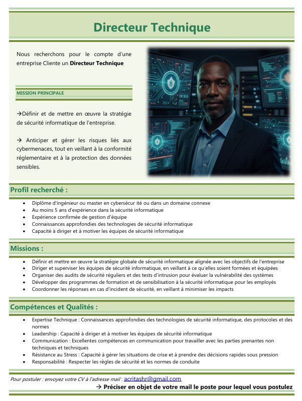 gabonaisnormal's tweet photo. #Gabon #Emploi241 #Job241 https://t.co/tzkH6o8DJn