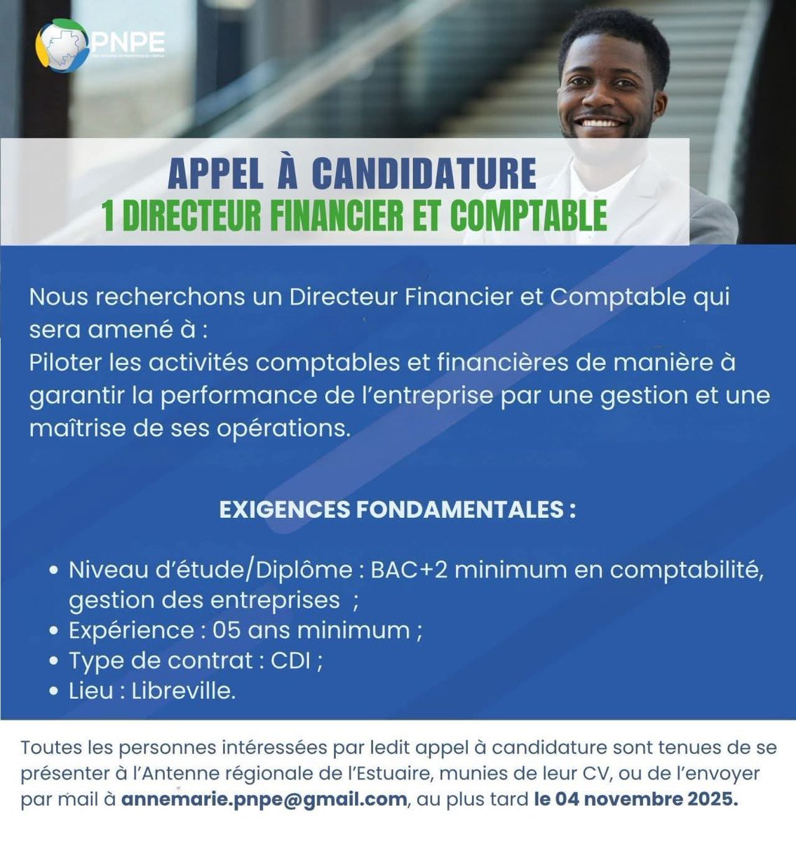 gabonaisnormal's tweet photo. #Gabon #Emploi241 #Job241 https://t.co/tzkH6o8DJn