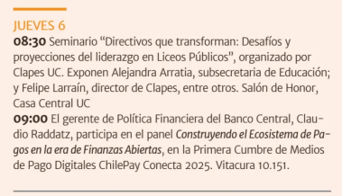 En su #AgendaDeLaSemana, <a href="/DFinanciero/">Diario Financiero</a> menciona nuestro nuevo seminario #Educación 2025 “Directivos que transforman: desafíos y proyecciones del liderazgo en liceos públicos” 👩🏻‍🏫🏫

En esta instancia abordaremos los principales retos y oportunidades del liderazgo escolar en los
