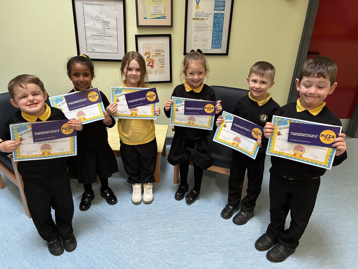 ctrps1's tweet image. This morning we celebrated the success of our Foundation and KS1 pupils. 🎉👏 

Children were rewarded for their fantastic use of online learning apps 💻 and for outstanding attendance and punctuality. 🌟 

#ChristTheRedeemer #CelebratingSuccess