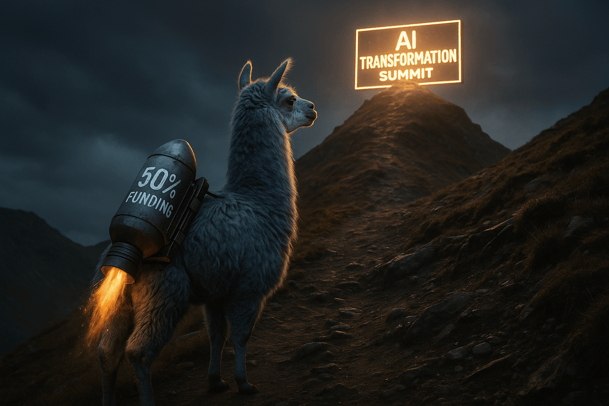 With the Jersey Productivity Grant, you don’t have to climb alone.  
Get up to 50% funding to fuel your AI transformation with the Jersey Productivity Grant. 

👉 bluellama.co.uk/half-price-pro…