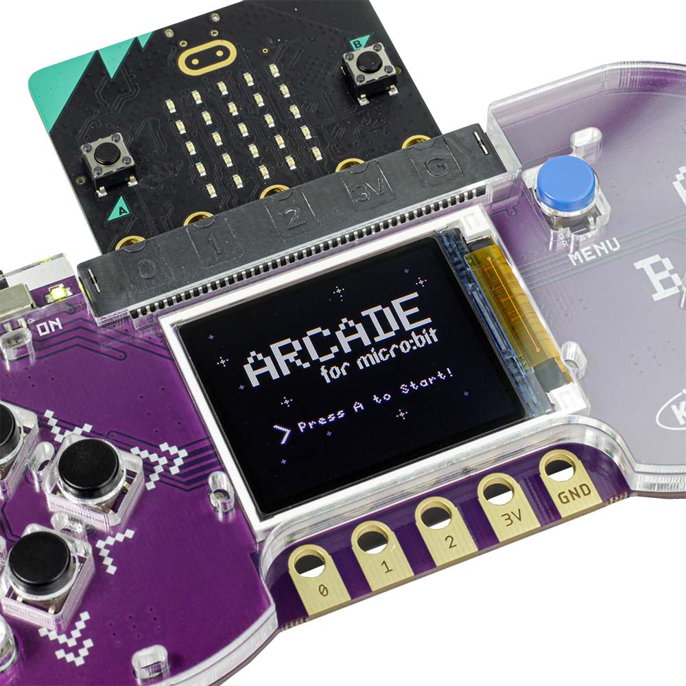 Kitronik's tweet image. Kitronik Arcade for BBC micro:bit and MakeCode Arcade. 

Develop your coding skills with the new standard in all-in-one handheld gaming for the micro:bit! 💯 

kitronik.co.uk/blogs/resource…

 #microbit #makecode