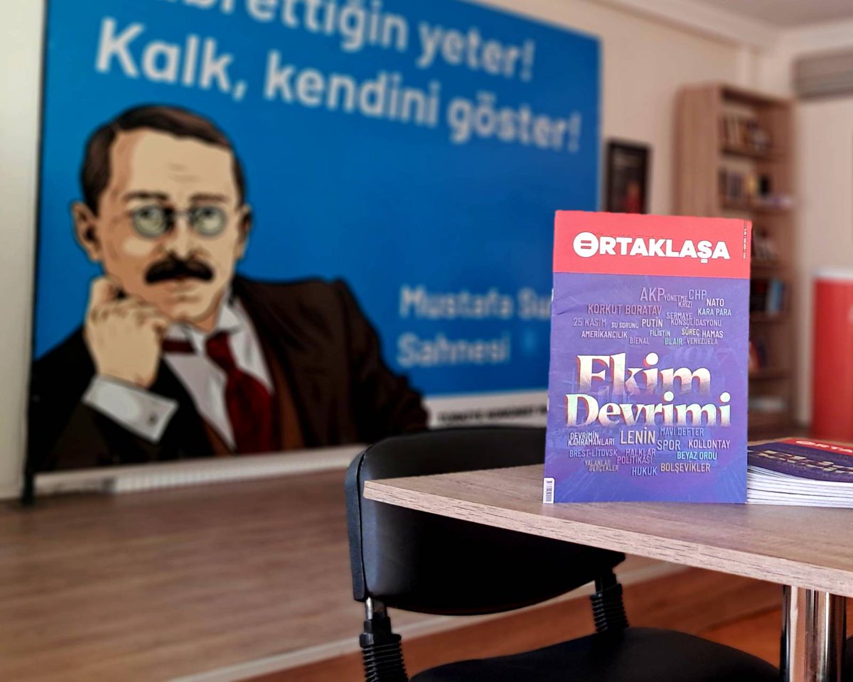 Ortaklaşa, kasım sayısında Ekim Devrimi’nin 108. yılında “devrimin güncelliği”ne odaklanan dolu dolu bir içerikle okurların karşısında!

#Ortaklaşa 'ya ulaşmak için il binamızı ziyaret edebilir  ya da sayfamıza mesaj atabilirsiniz. 📩
#Gaziantep 

<a href="/dergiortaklasa/">Ortaklaşa Dergi</a>