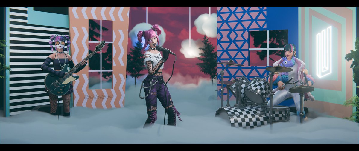 purifiedprune's tweet photo. Hard Times by Paramore (for real this time)
#fortniteart
#dropdee
#festivallace
#dali
#paramore https://t.co/wUnp148D3J