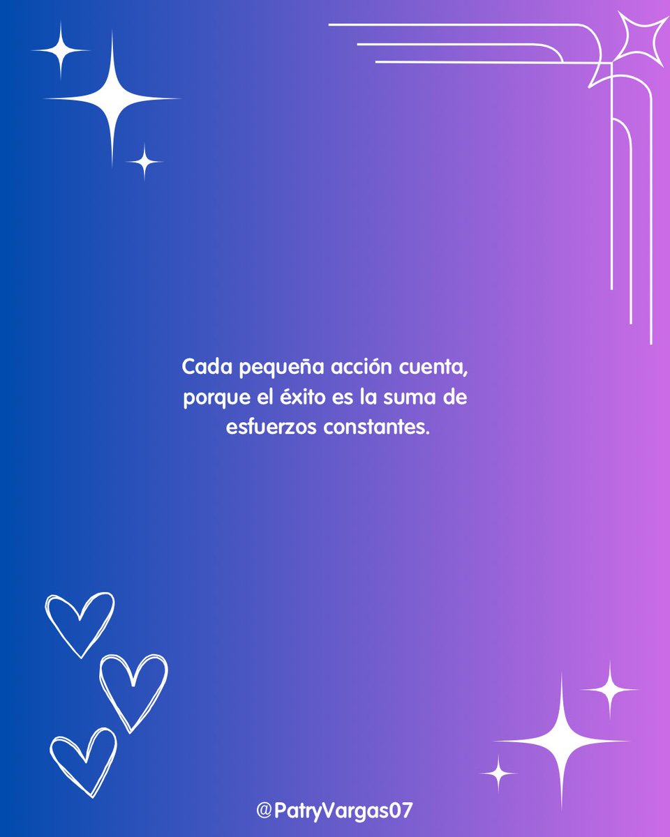PatryVargas07's tweet photo. 🌍 Cada acción cuenta. Desde un pequeño gesto hasta una gran decisión, todos podemos construir el cambio que soñamos para el mundo. ¡Actúa hoy! 💪 https://t.co/kqTAYD2T4z