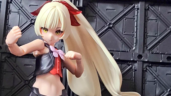 簡単な組み換えながら このメガミめちゃくちゃ気に入ってる 我が家の主人公メガミ決まったなぁ