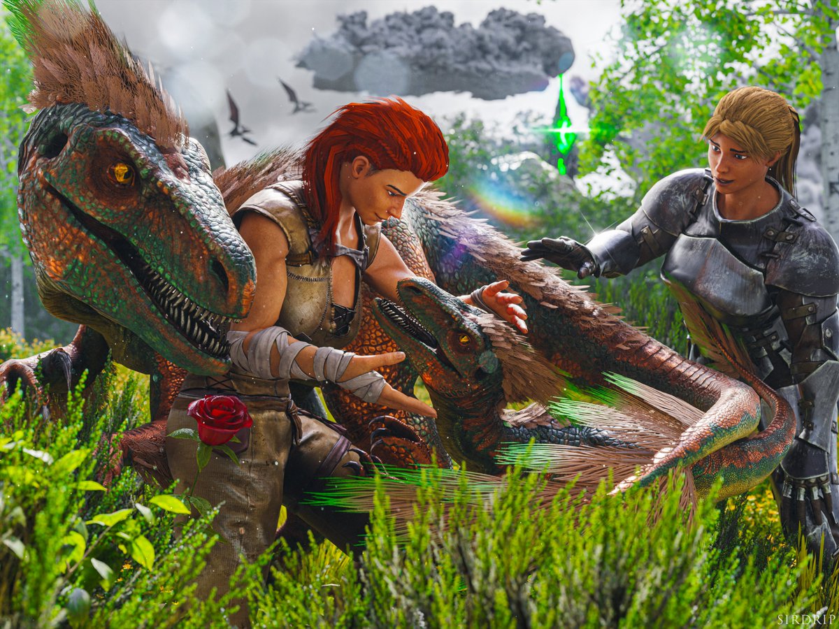 A poster (that will be printed out) made to be raffled away by <a href="/oleHBW/">HillbillyWilly</a> during an #extralife charity stream on Nov 8th. 🤝

#arkart #arksurvivalevoled #arksurvivalascended <a href="/survivetheark/">ARK: Survival Ascended</a>