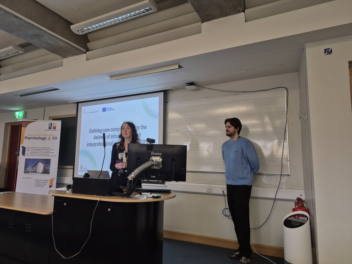 Great to welcome back Dr Austin Fahy for this week's Departmental Seminar <a href="/MUpsychdept/">MU Psychology</a> <a href="/MaynoothUni/">Maynooth University</a> #MUPsychologyAt25