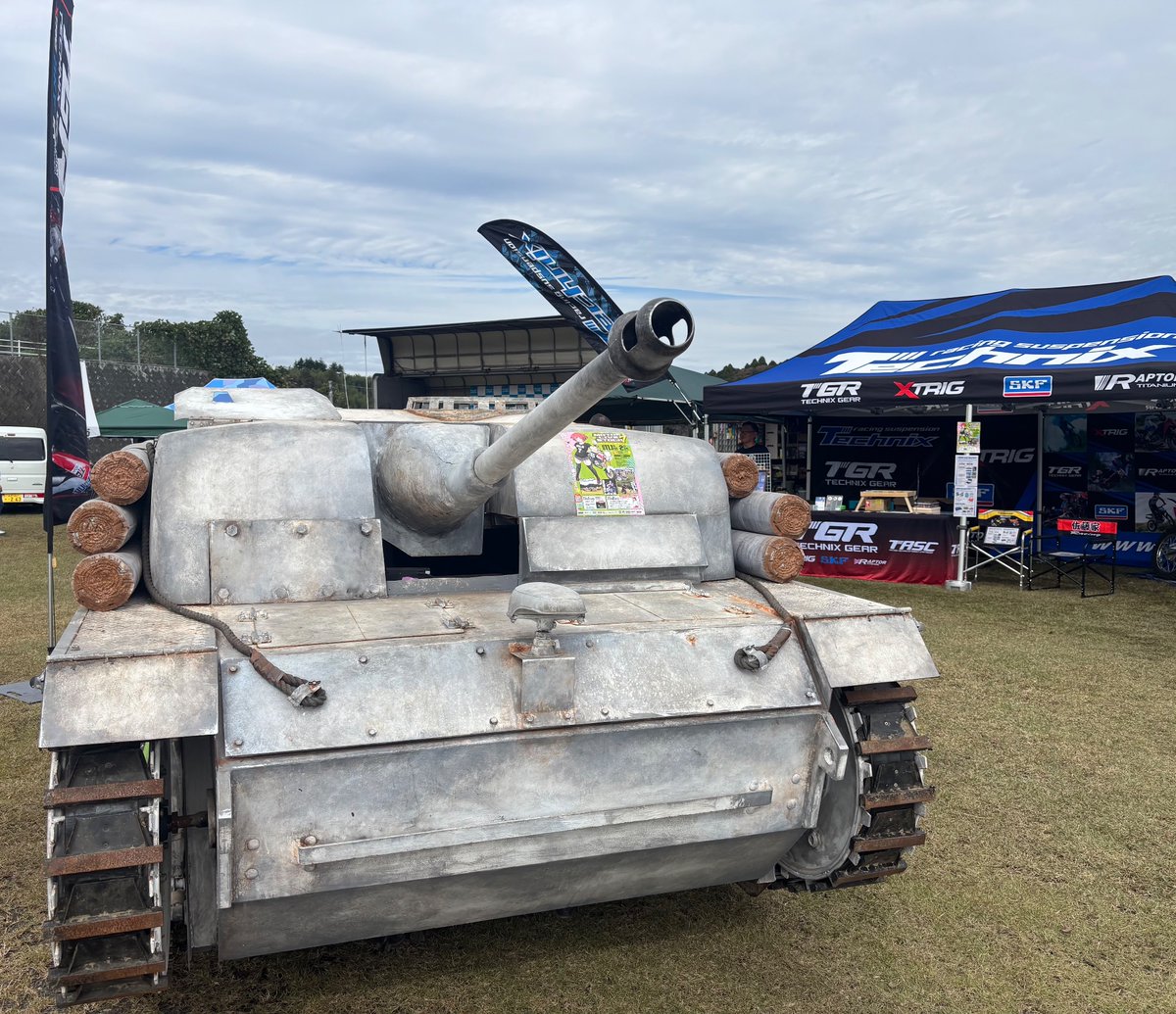 kyopasy's tweet image. 時間の都合で最後までいれなかったけど楽しかった〜！
中上さんの雪の進軍と三突コラボレーション最高だった👍

#MLS7