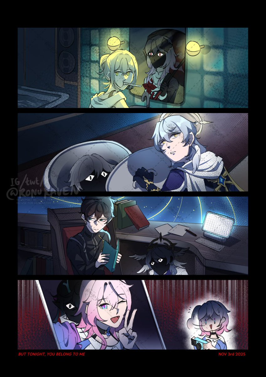 In the moonlight, my honey i know...~

#HonkaiStarRail