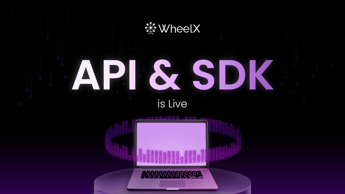 🚀 WheelX API &amp; SDK are live!

Integrate Bridge + Swap + Cross-chain Swap in one place.
⚡ Supports 30+ networks
💰 Lower fees
🕒 Faster
Developers can now build seamless cross-chain experiences with ease.

👉 Docs: docs.wheelx.fi/rest-api