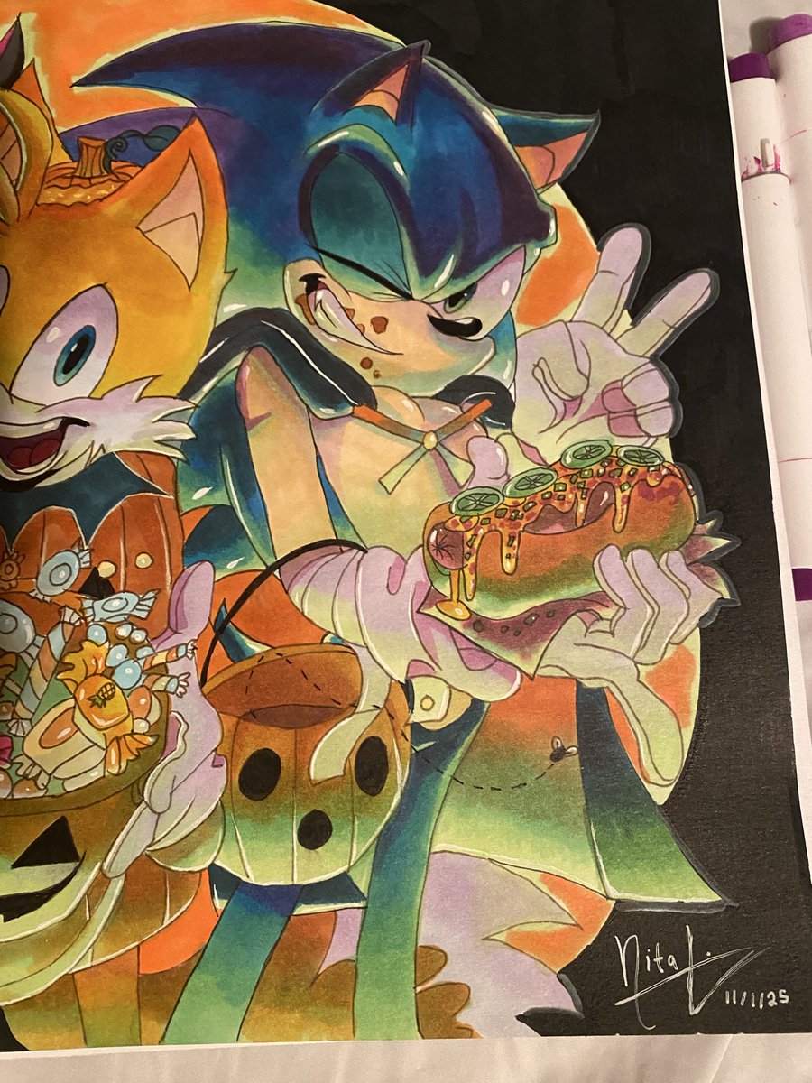 lechenita's tweet photo. Happy late Halloween guys 
#fyp #SonicTheHedgehog #TailsTheFox #shadowthehedegehog https://t.co/cb3oiYVjdx