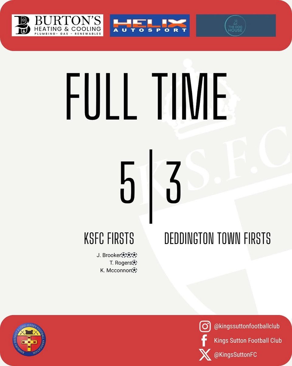 Kings Sutton FC tweet media