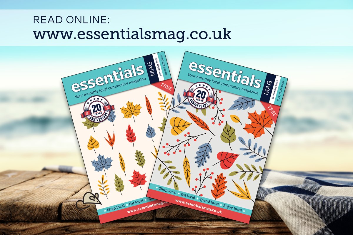 EssentialsMAG1's tweet image. The November editions of EssentialsMAG are out now! 🍂15,500 homes across #Wrexham and nearby #cheshire villages are receiving their copies - full of local stories, festive events, community news, and great local businesses. Enjoy! 
#Wrexham  #chester #localbusiness #magazine