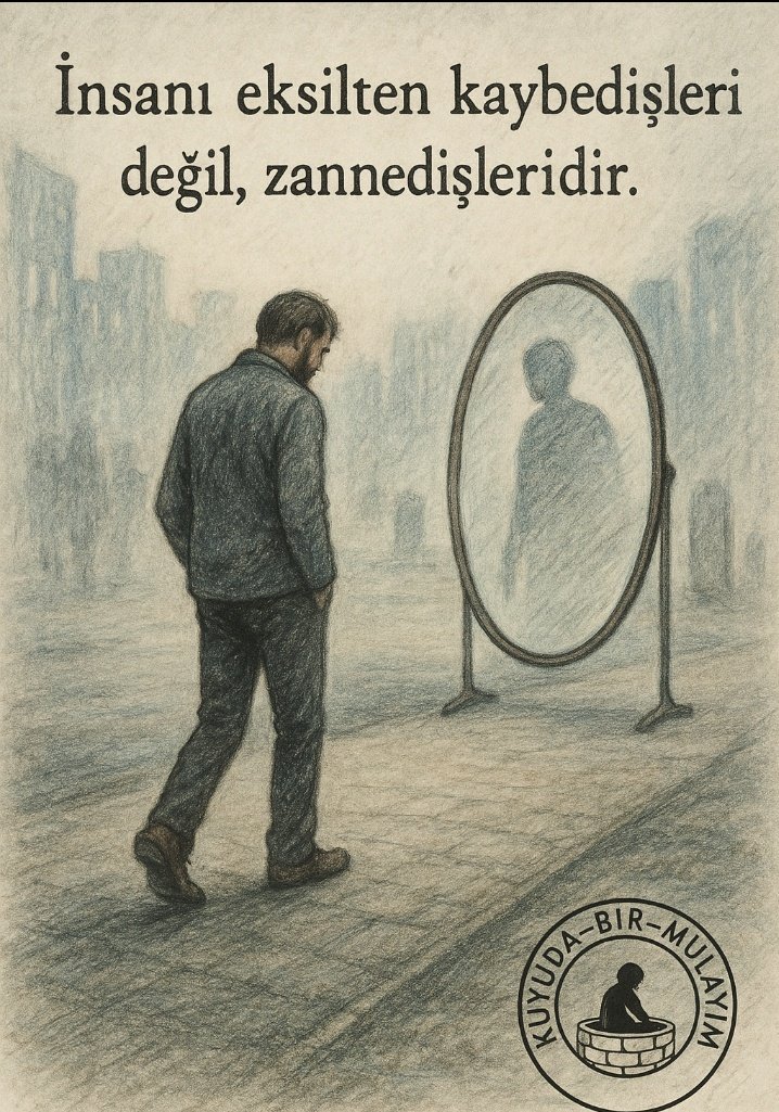 İnsanı eksilten kaybedişleri değil, zannedişleridir..

#tefekkür #tevekkül #tasavvuf #söz