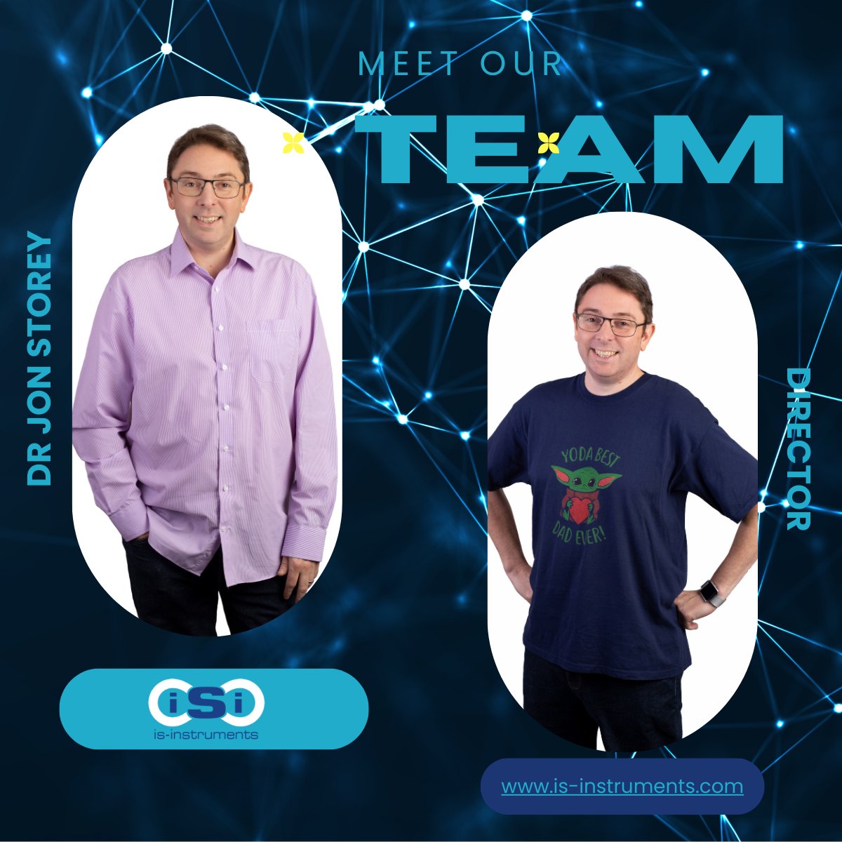 Meet Dr Jon Storey, Co-Founder &amp; Director at ISI.
With a PhD in Space Plasma Physics, Jon has designed &amp; built every element of optical &amp; laser-based instruments, from the highest spec optical filter &amp; 3D landing LIDARs for the <a href="/esa/">European Space Agency</a> to a gas contaminant sensor for British Gas.