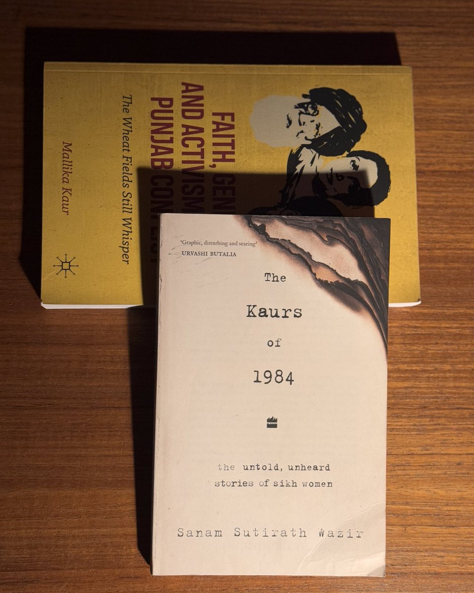 HVSBanwait's tweet image. Kindly share the books you have read and recommend on the Anti-Sikh Violence of Nov 1984 or the Inquiry Commission findings or any podcasts on it.

One of the first books &apos;Who Are The Guilty&apos; by Rajni Kothari of PUDR and PUCL was banned soon after its publication in Dec 1984.