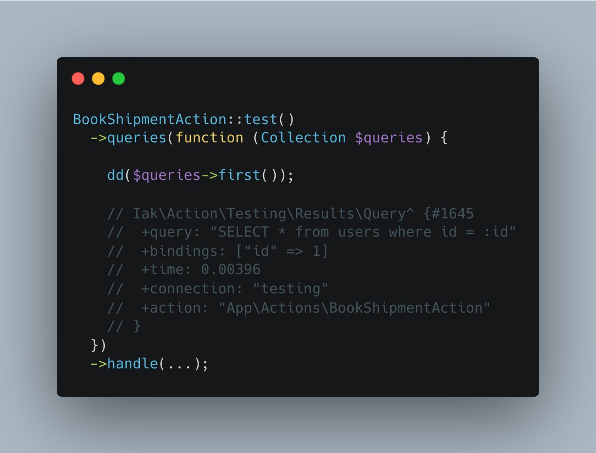 Want to inspect all database queries that was executed in an action?

Making it possible :)