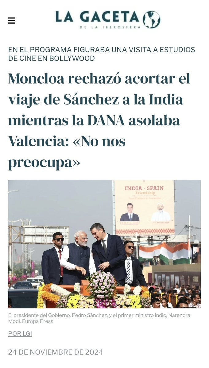 <a href="/MarotoReyes/">Reyes Maroto</a> Empecemos por las generales, ahí caerá el galgo de Paiporta y luego todos los demás, a ti también te quedará poco, navajita plateá, tic, tac, tic, tac.
Por cierto, tu líder el sátrapa lleva ocho años de mentiras y excusas. 
#SánchezDimisión
#SánchezDimisión