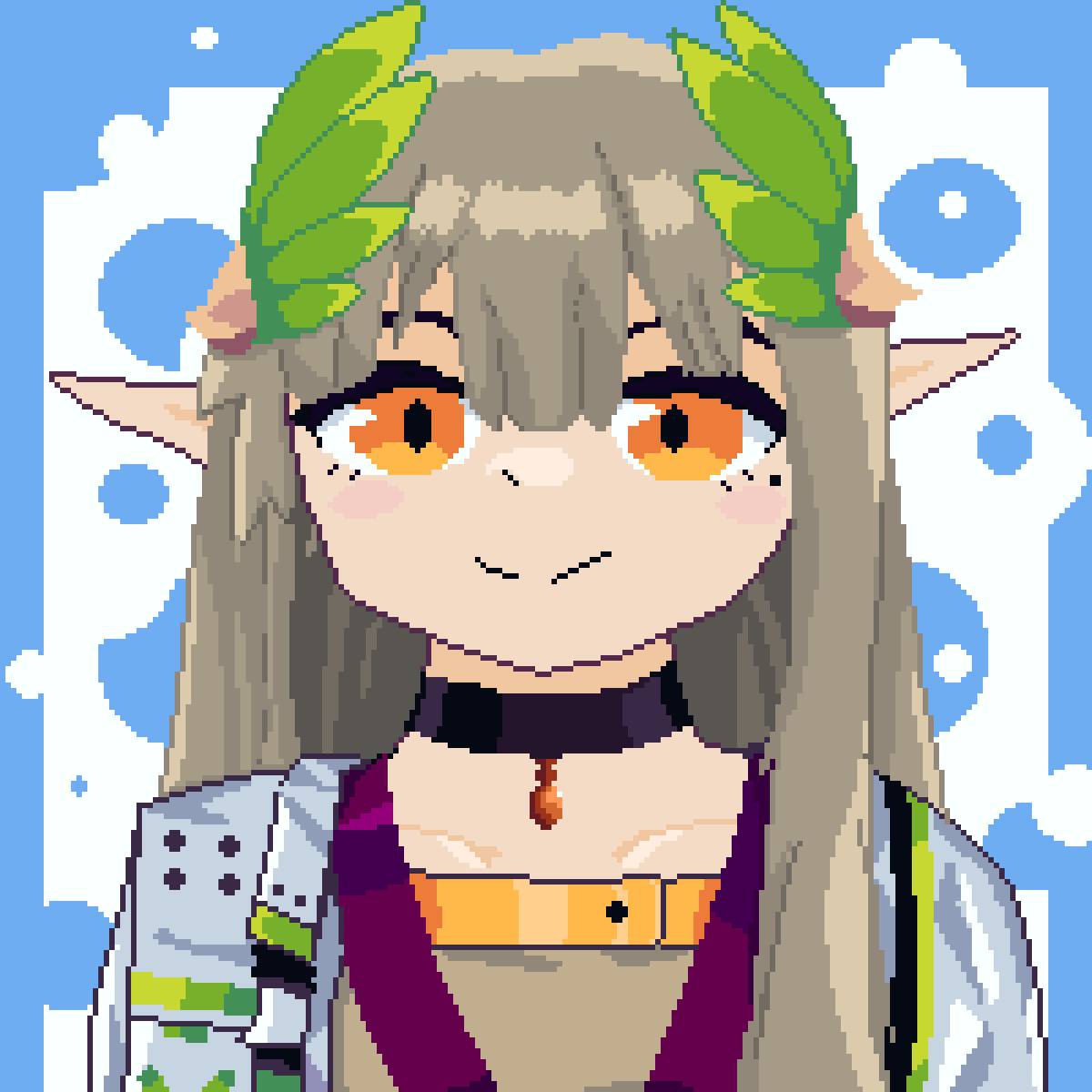 Maadexp's tweet photo. Muelsyse from Arknights 🌿

#pixel #art #pixelart #Arknights #Muelsyse https://t.co/zLwx8fDuPT