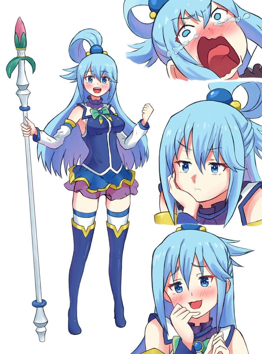 Aqua! 🌊

#Konosuba 
#このすば #アクア