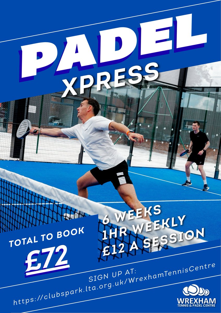 Wrexham Tennis & Padel Centre tweet media