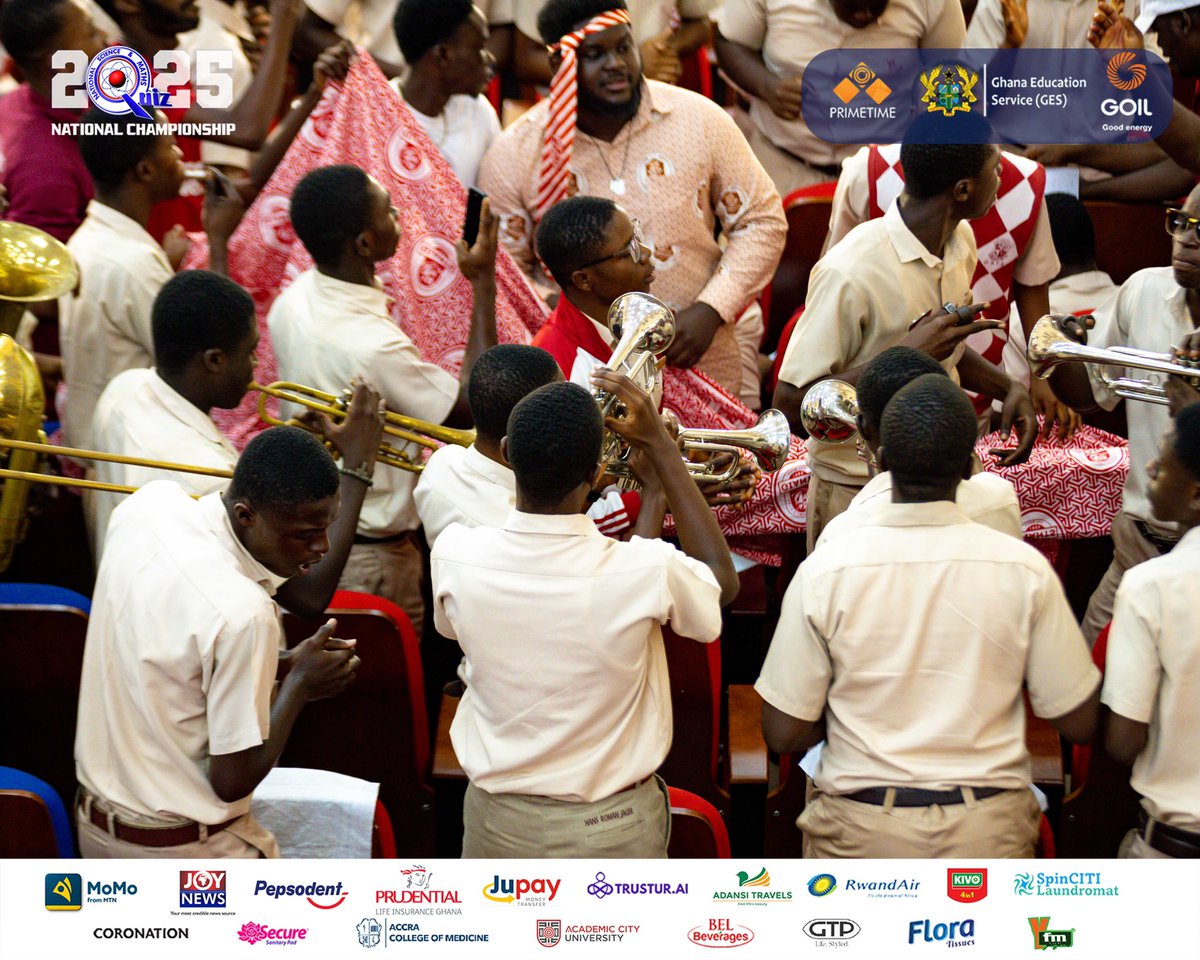 NSMQGhana's tweet photo. GSTS came for an ANKOS party, but BOTWE had other plans.

#NSMQ2025 #NSMQSemis #Primetime https://t.co/45MgjKw1gK