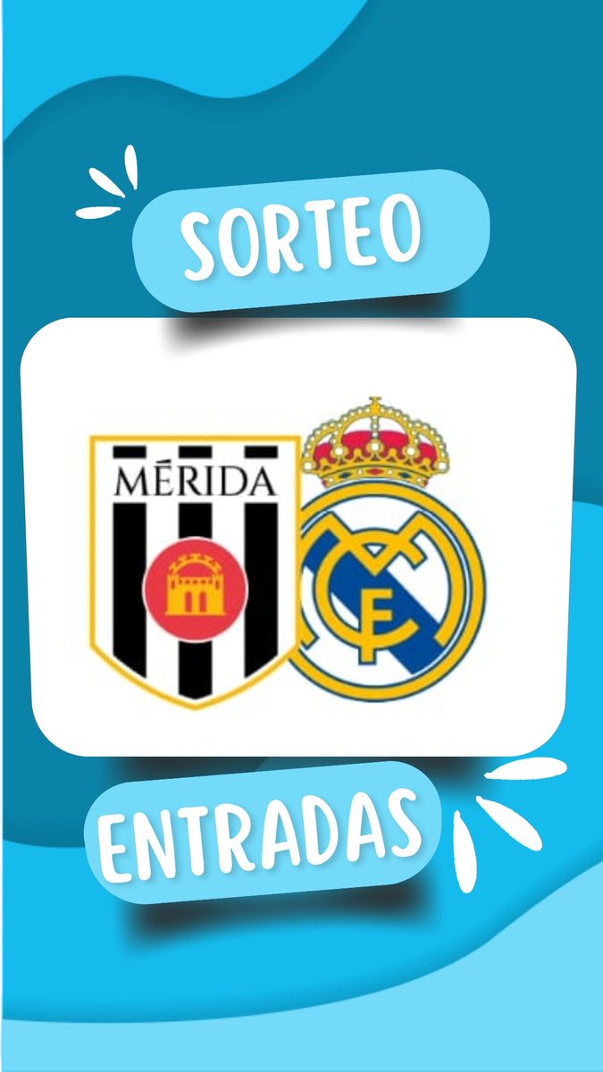 ¿Quieres participar en nuestro #Sorteo de #Entradas para el  <a href="/Merida_AD/">A.D. Mérida</a> - <a href="/lafabricacrm/">Cantera Real Madrid</a>?

hazlo en en Instagram. 
#Suerte #Entradas #Sorteo
                 instagram.com/p/DQmAG--CPIj/…