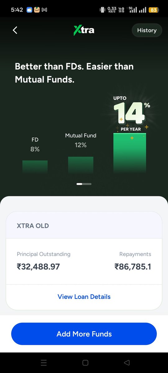 MobiKwik xtra are doing fraud it is taken money of many people for investment and didn't return it and block withdraw option without any notice.