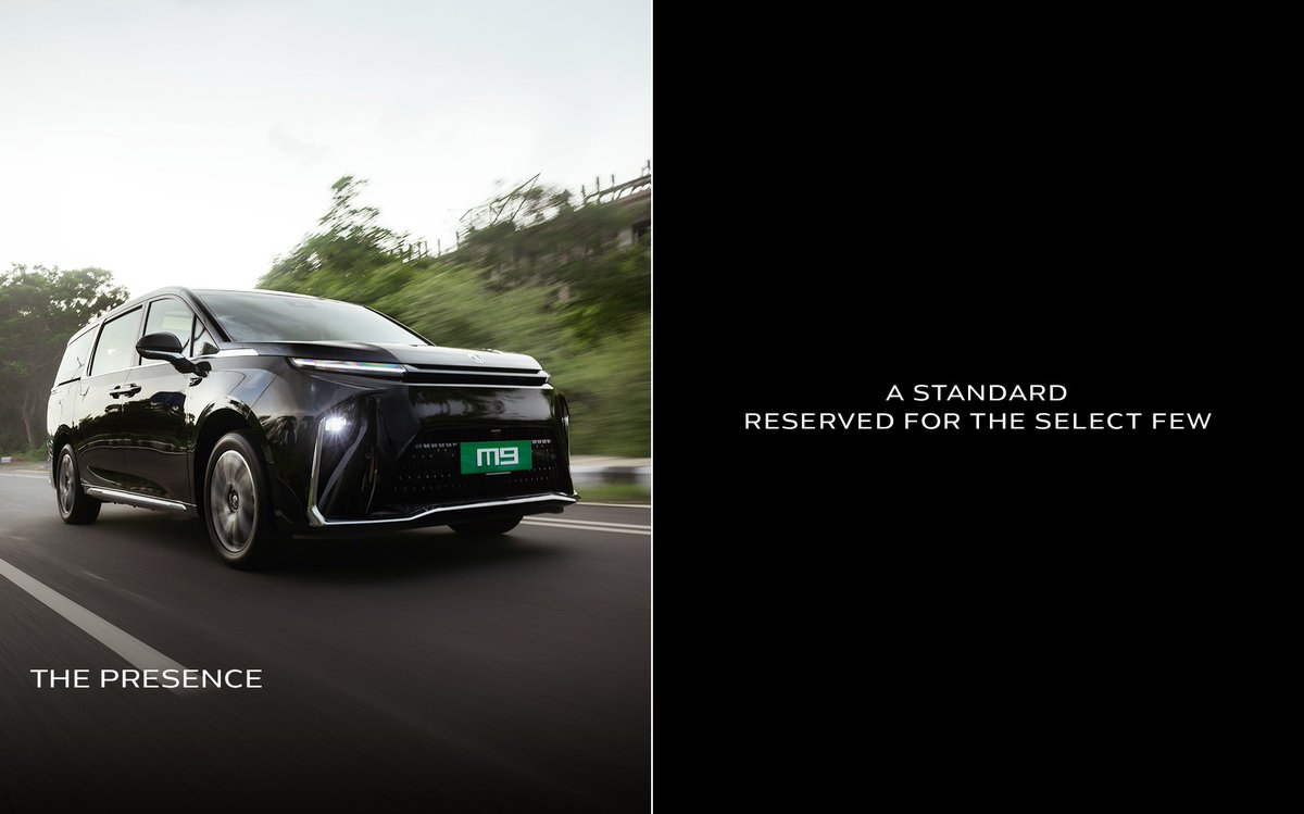 A lifestyle, shaped in motion.​

#MGSelect #MGM9